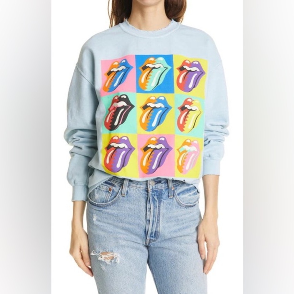 MadeWorn Rolling Stones 1989 Tour Unisex Sweatshirt